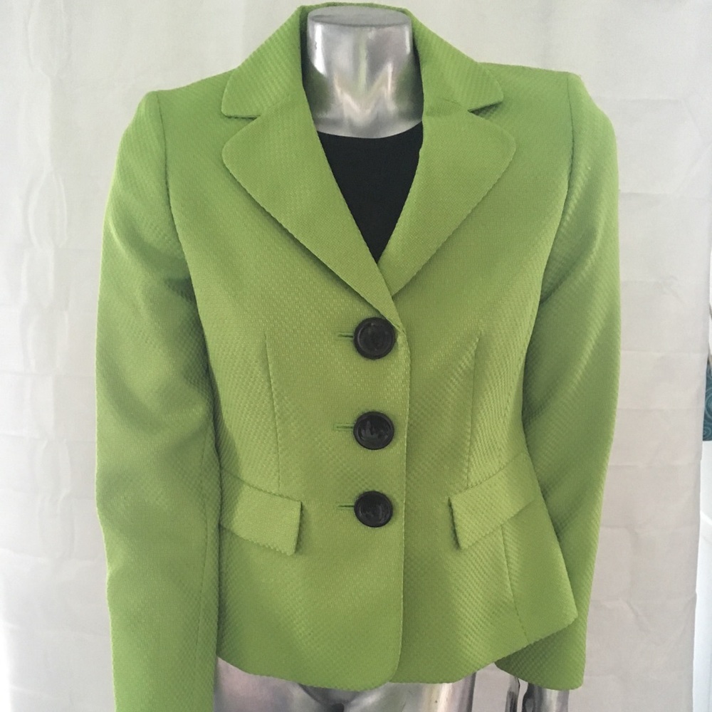 Kasper Lime twist blazer, new with tags!